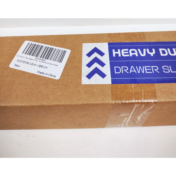 LONTAN Soft Close Heavy Duty Drawer Slides 12 Inch Side Mount 100lb (Non-lock) - Picture 8 of 10